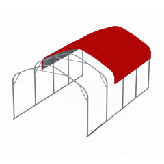 12x20 ft Outdoor Metal Carport