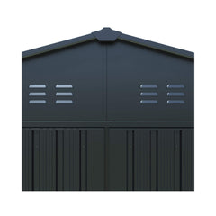 [13X20FT] Alora Extra-Large Premium Weather-Resistant Outdoor Multi-Purpose Utility Storage Shed (SAK84920)