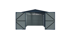 13'x20' Plus Upgraded Metal Shed w/ Double Front Doors & Side Entry Door