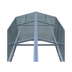 [13X20FT] Alora Extra-Large Premium Weather-Resistant Outdoor Multi-Purpose Utility Storage Shed (SAK84920)