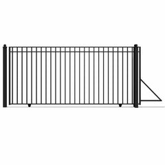 14x6 ft Steel Sliding Driveway Gate