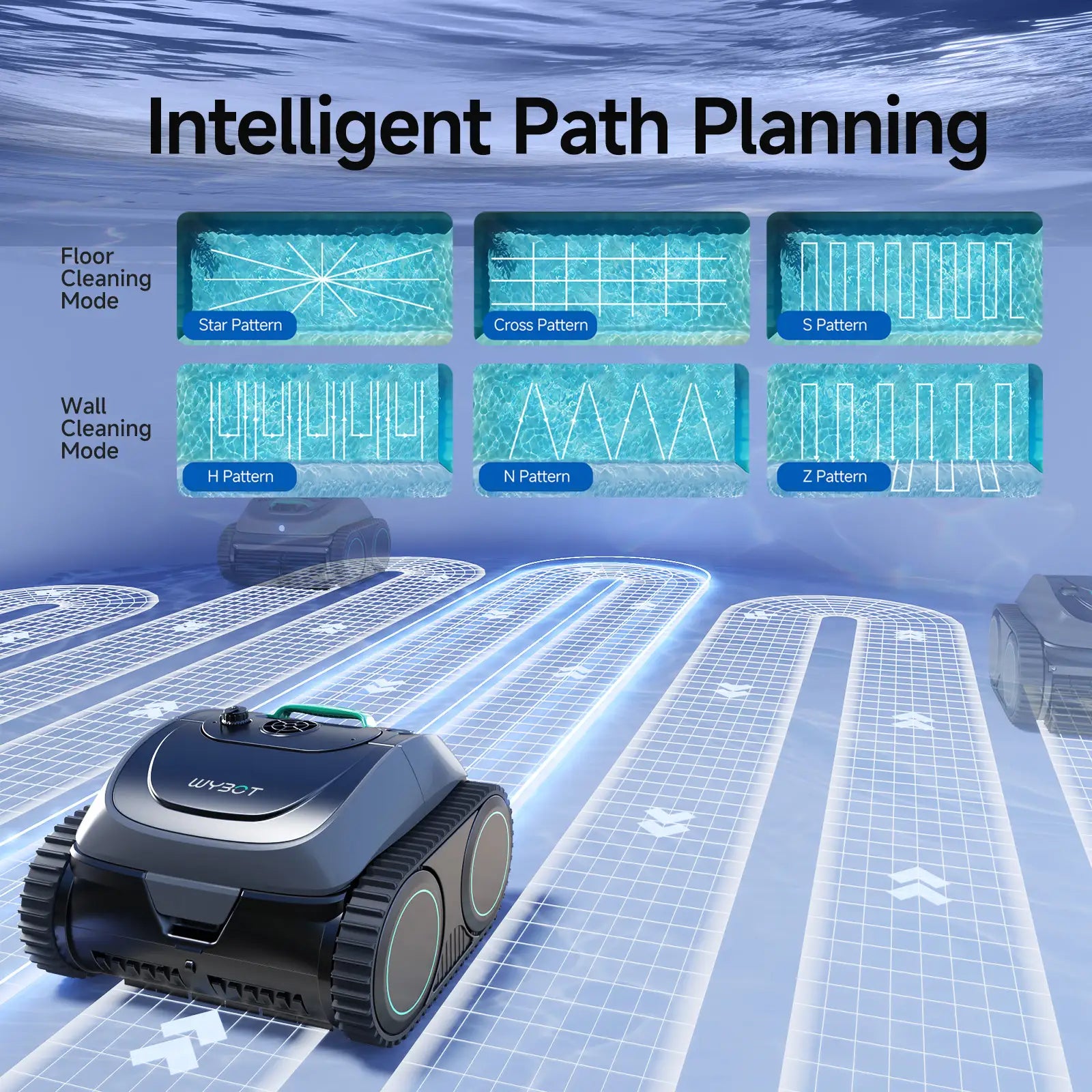 (2026 Upgrade) WYBOT C1 Cordless Robotic Pool Cleaner