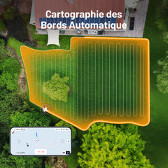 Mammotion LUBA 2 AWD Robot Lawn Mower — All-Wheel-Drive, AI Vision, 0.75 Acre, 2.2in.-4.0in. Cutting Height, Perimeter Wire-Free, Model# 3000HX