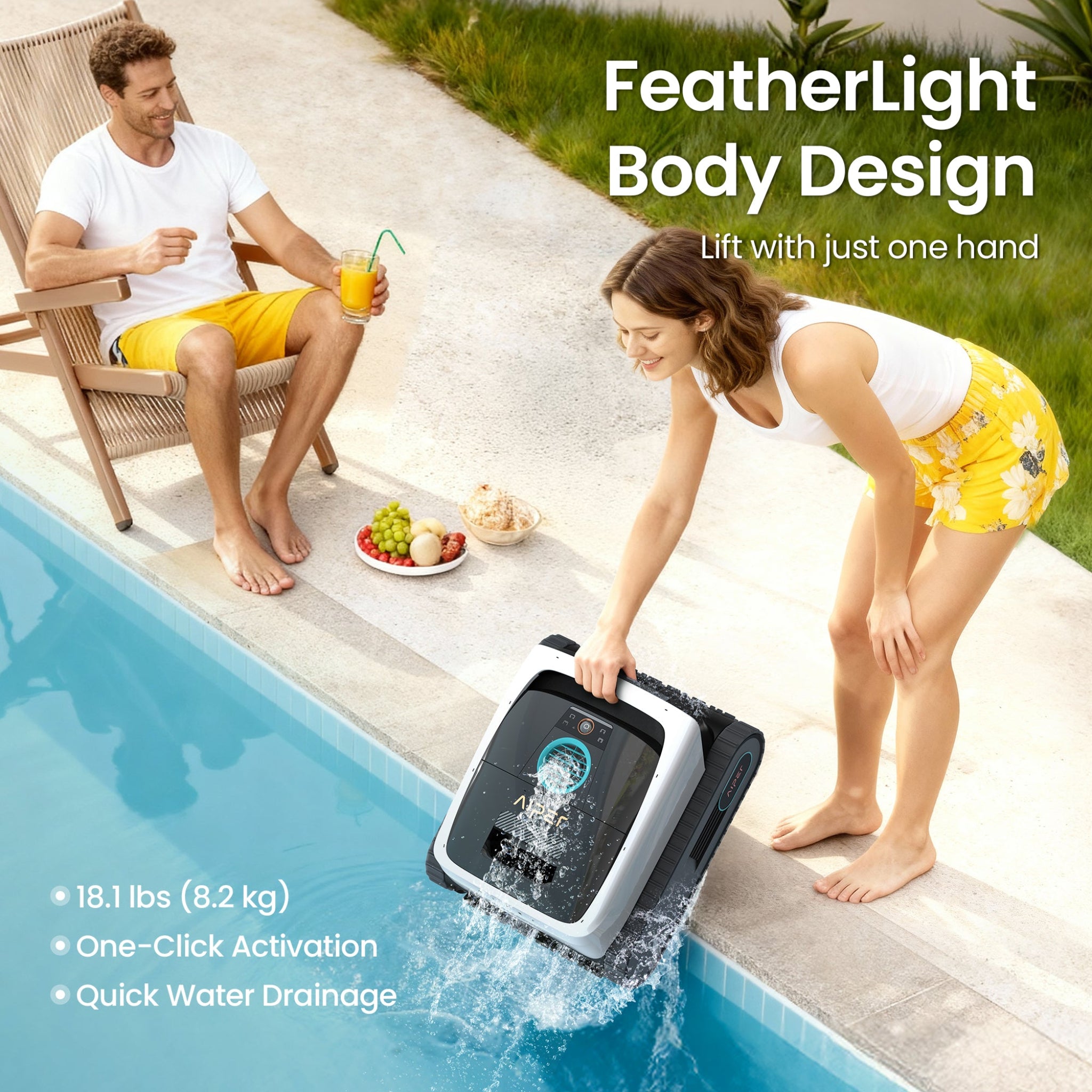 AIPER Scuba N3 AI Vision Cordless Robotic Pool Cleaner