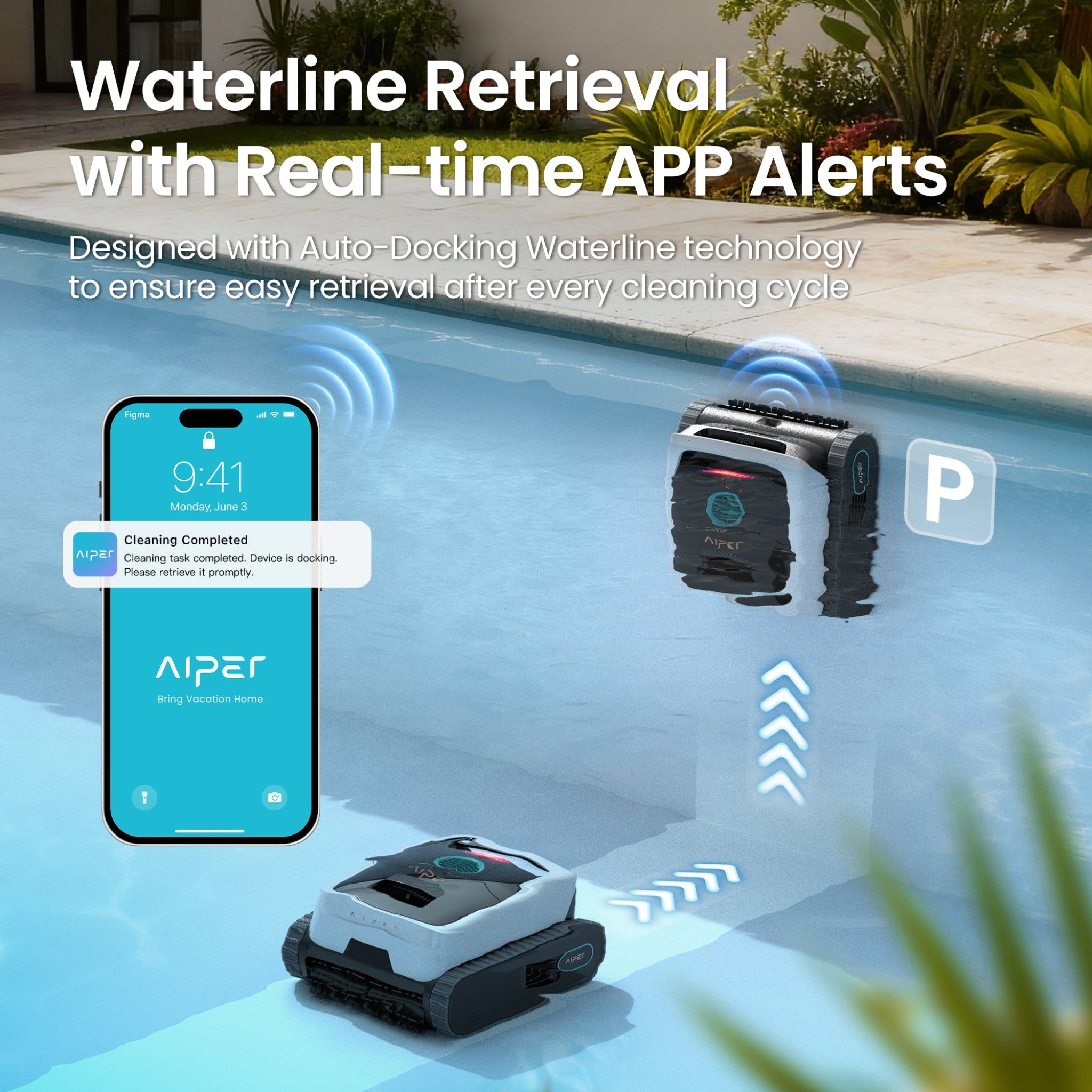 AIPER Scuba N3 AI Vision Cordless Robotic Pool Cleaner