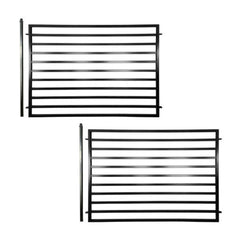 ALEKO 2-Panel Fence Kit – MILAN Style – 8x5 ft. Each