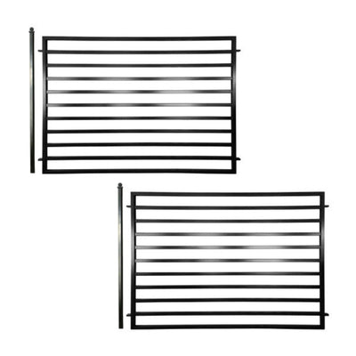 ALEKO 2-Panel Fence Kit – MILAN Style – 8x5 ft. Each