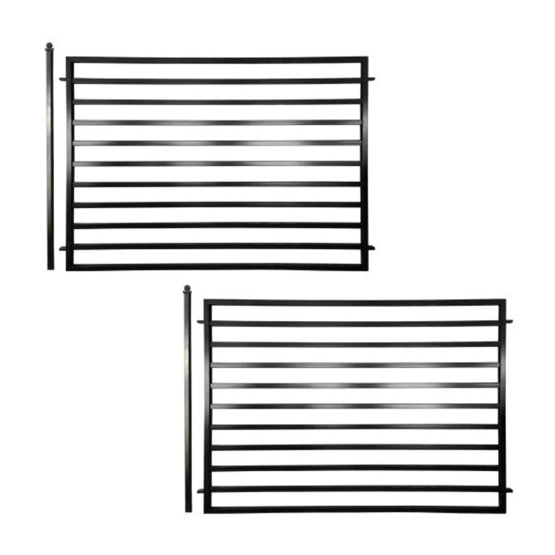 ALEKO 2-Panel Fence Kit – MILAN Style – 8x5 ft. Each