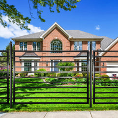 ALEKO 2-Panel Fence Kit – MILAN Style – 8x5 ft. Each