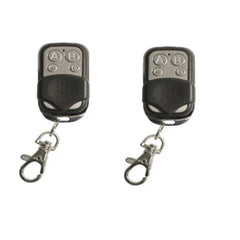 ALEKO Remote Control Transmitter for Gate Opener - 4 Channel - Lot of 2 - LM122/LM124