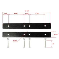 ALEKO Universal Gate Attaching Brackets - LM1902 - Set of 2