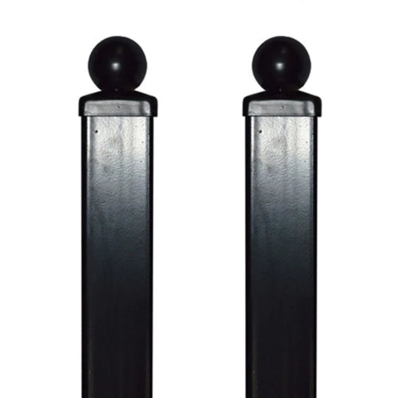 ALEKO Post for Pedestrian Gate - 7.5 Ft x 2.4 x 2.4 Inch - Set of 2