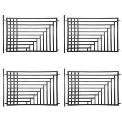 ALEKO 4-Panel Fence Kit – KYIV Style – 8x5 ft.