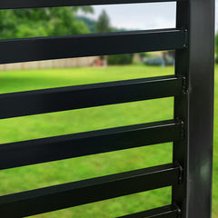 ALEKO 4-Panel Fence Kit – KYIV Style – 8x5 ft.