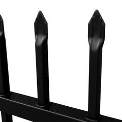 ALEKO 4-Panel Steel Fence Kit – PRAGUE Style – 8x5 ft. Each