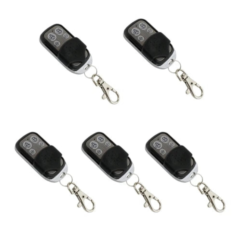 ALEKO Remote Control Transmitter for Gate Opener - 4-Channel - LM122/LM124 - Lot of 5