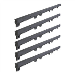 ALEKO Fiberglass Reinforced Nylon Gear Rack with Metal Insert - 3.3 Feet - Set of 5