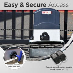 ALEKO Sliding Gate Opener - AC1800 - Starter Kit