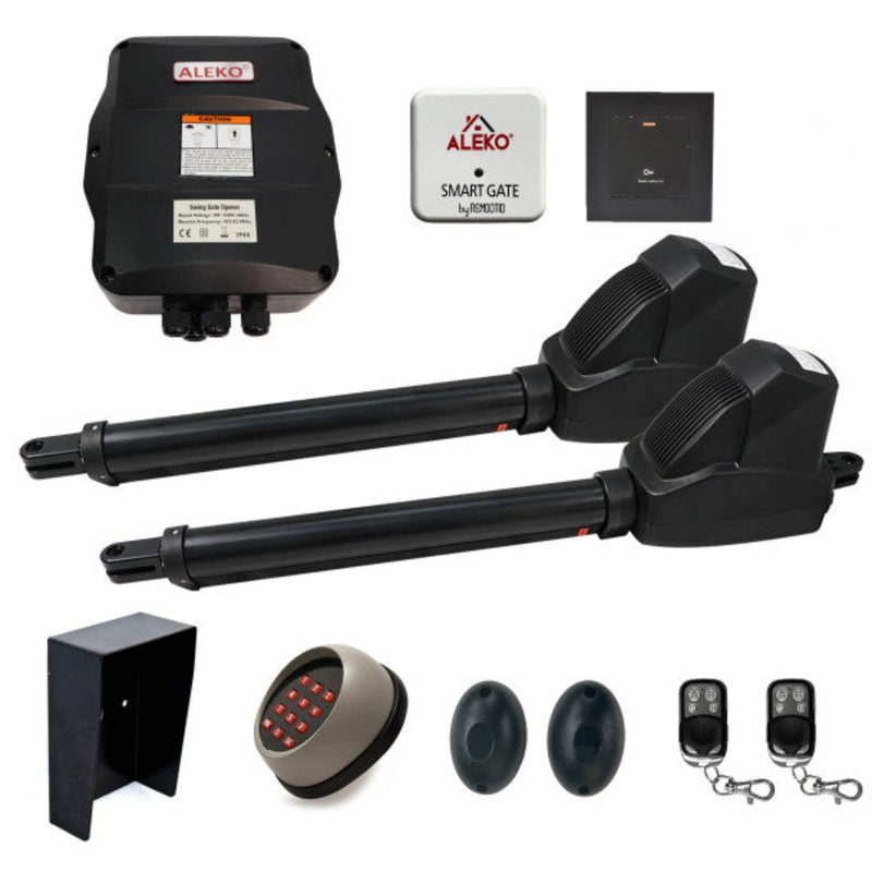 ALEKO Smart Dual Swing Gate Operator - AS1200 AC/DC - Accessory Kit ACC5