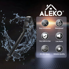 ALEKO Single Swing Gate Operator - AS600 AC/DC - Accessory Kit ACC4