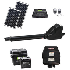 ALEKO Single Swing Gate Operator - AS600 AC/DC - Solar Kit 60W