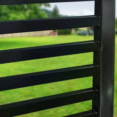 ALEKO Steel Dual Swing Driveway Gate - Florence Style - 16 x 6 Feet