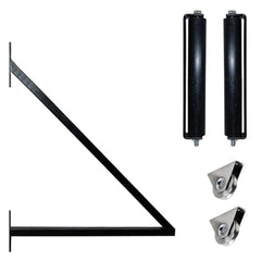 ALEKO Automated Steel Sliding Driveway Gate and Gate Opener Complete Kit – PRAGUE Style – 16 x 6 Feet