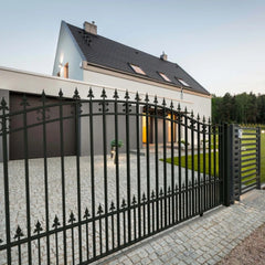 ALEKO Steel Sliding Driveway Gate - ST.LOUIS Style - 16 x 6 Feet