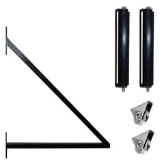 ALEKO Automated Steel Sliding Driveway Gate and Gate Opener Complete Kit – ST. LOUIS Style – 18 x 6 Feet