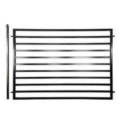 ALEKO Steel Fence – MILAN Style – 8x5 ft.