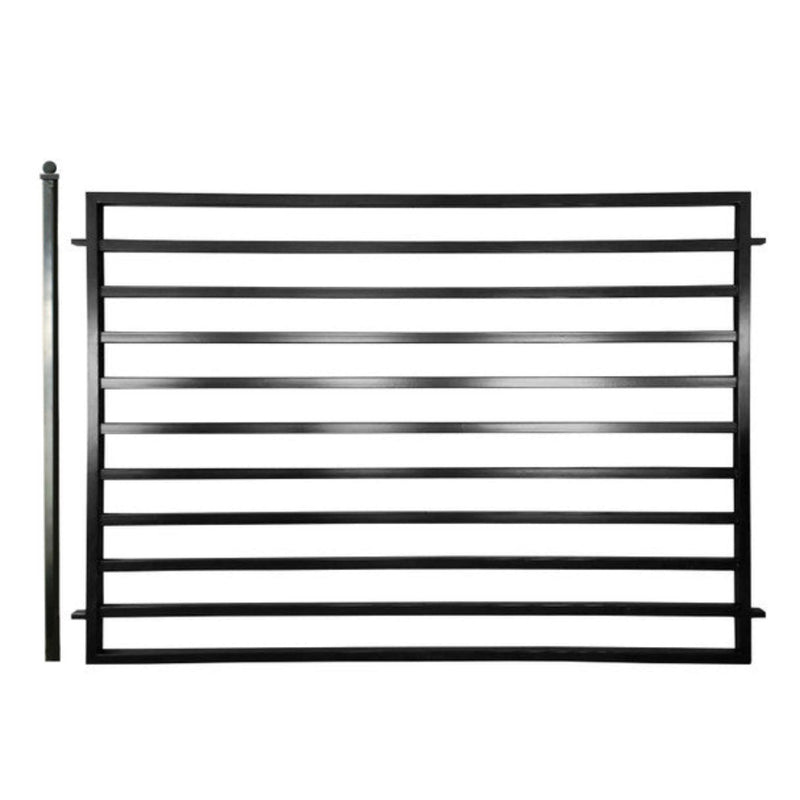 ALEKO Steel Fence – MILAN Style – 8x5 ft.