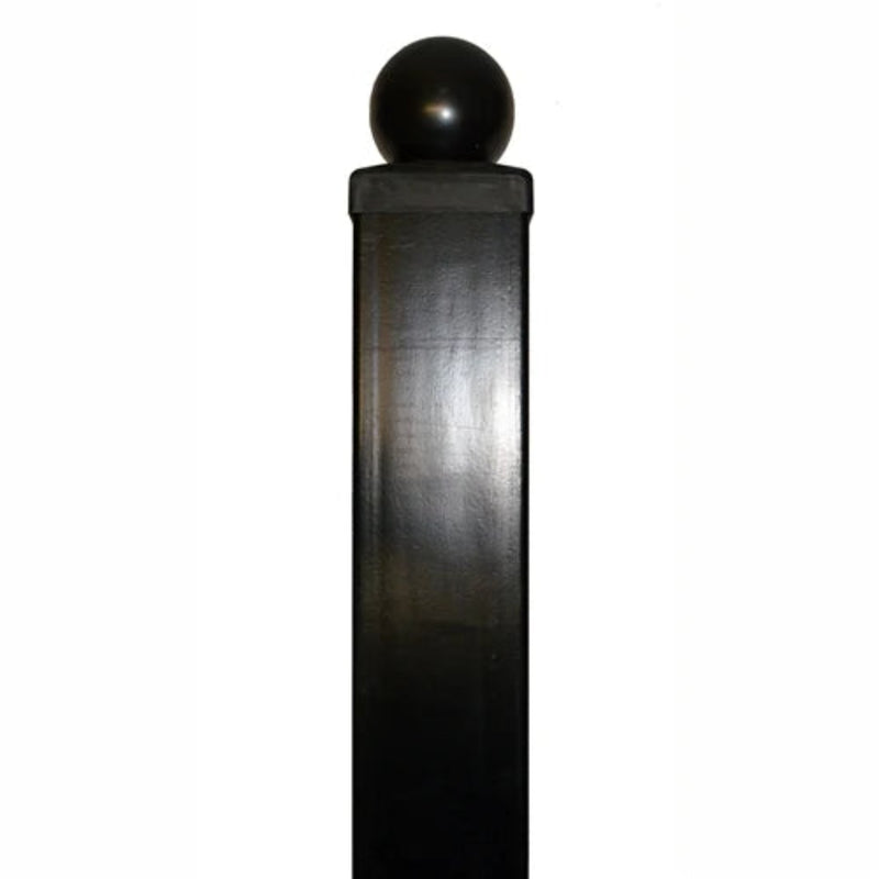 ALEKO Gate Post with Pre-Drilled Holes for Dual Gates - 8' x 3.5