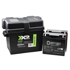 ALEKO Dual Swing Gate Operator - GG1300/AS1300 AC/DC - Back-up Kit ACC2