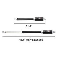 ALEKO Dual Swing Gate Operator - GG1300/AS1300 AC/DC - Back-up Kit ACC2
