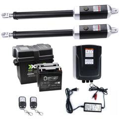 ALEKO Dual Swing Gate Operator - GG1700/AS1700 AC/DC - Back-up Kit ACC2