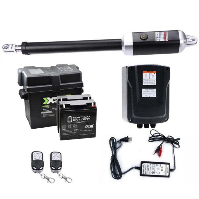 ALEKO Single Swing Gate Operator - GG850/AS850 AC/DC - Back-up Kit ACC2