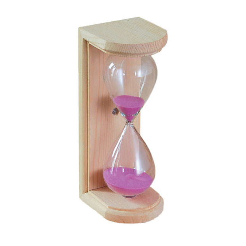ALEKO Pine Wood Sauna Hourglass Sand Timer
