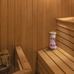 ALEKO Pine Wood Sauna Hourglass Sand Timer