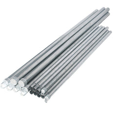 ALEKO Galvanized Steel Chain Link Fence - Complete Kit - 5 x 50 Feet – 12.5 AW Gauge