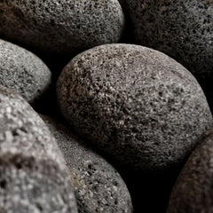 ALEKO Oval Volcanic Sauna Heater Rocks