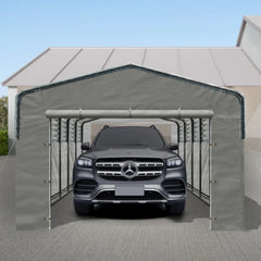 ALEKO Fabric Enclosure Kit for ALEKO 12x25’ Black Metal Carport
