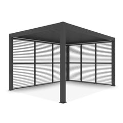 ALEKO Aluminum Pergola Privacy Wall – 10’