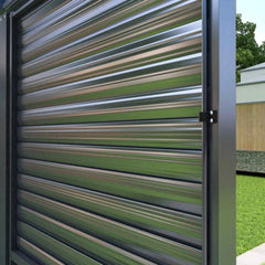ALEKO Aluminum Pergola Privacy Wall – 16’