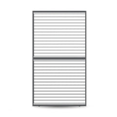 ALEKO Aluminum Pergola Privacy Wall – 16’