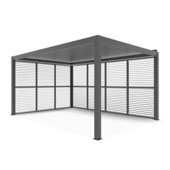 ALEKO Aluminum Pergola Privacy Wall – 16’