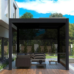 ALEKO Pergola Pull Down Privacy Screen – 10’