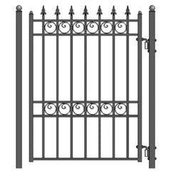 ALEKO Steel Pedestrian Gate - OSLO Style - 5 ft