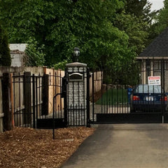 ALEKO Steel Pedestrian Gate - VENICE Style - 5 ft