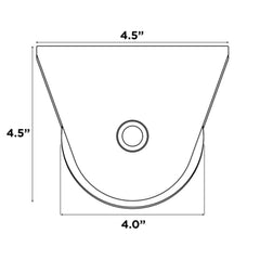 ALEKO Sliding Gate Roll Hardware Kit
