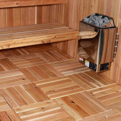 ALEKO Sauna Floor Tiles – 4 pc.